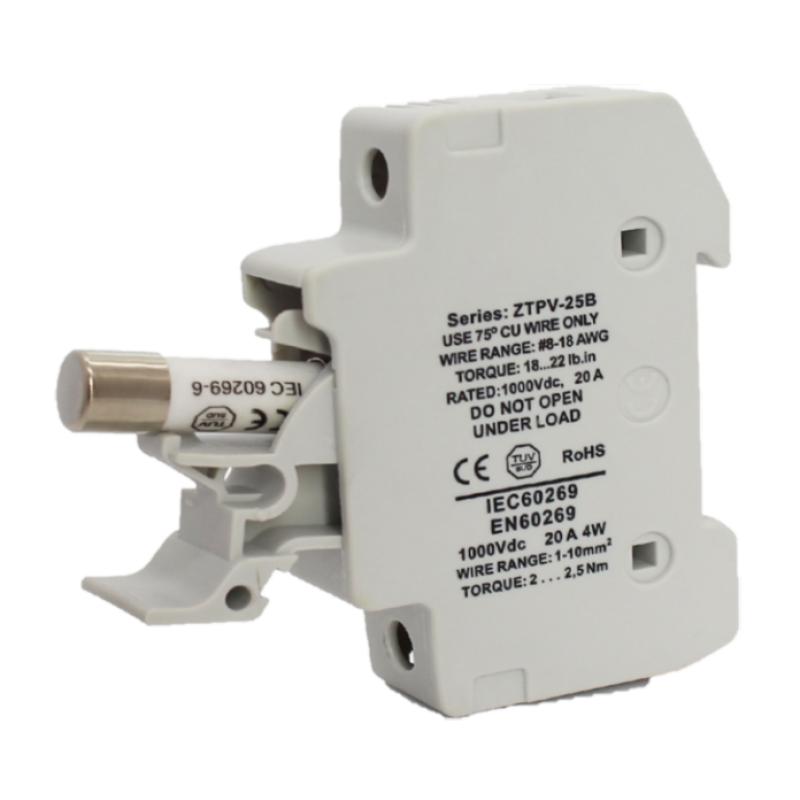 Protectii panouri fotovoltaice monopolare 10A 1000V VDC Protectii panouri fotovoltaice monopolare 10A 1000V VDC